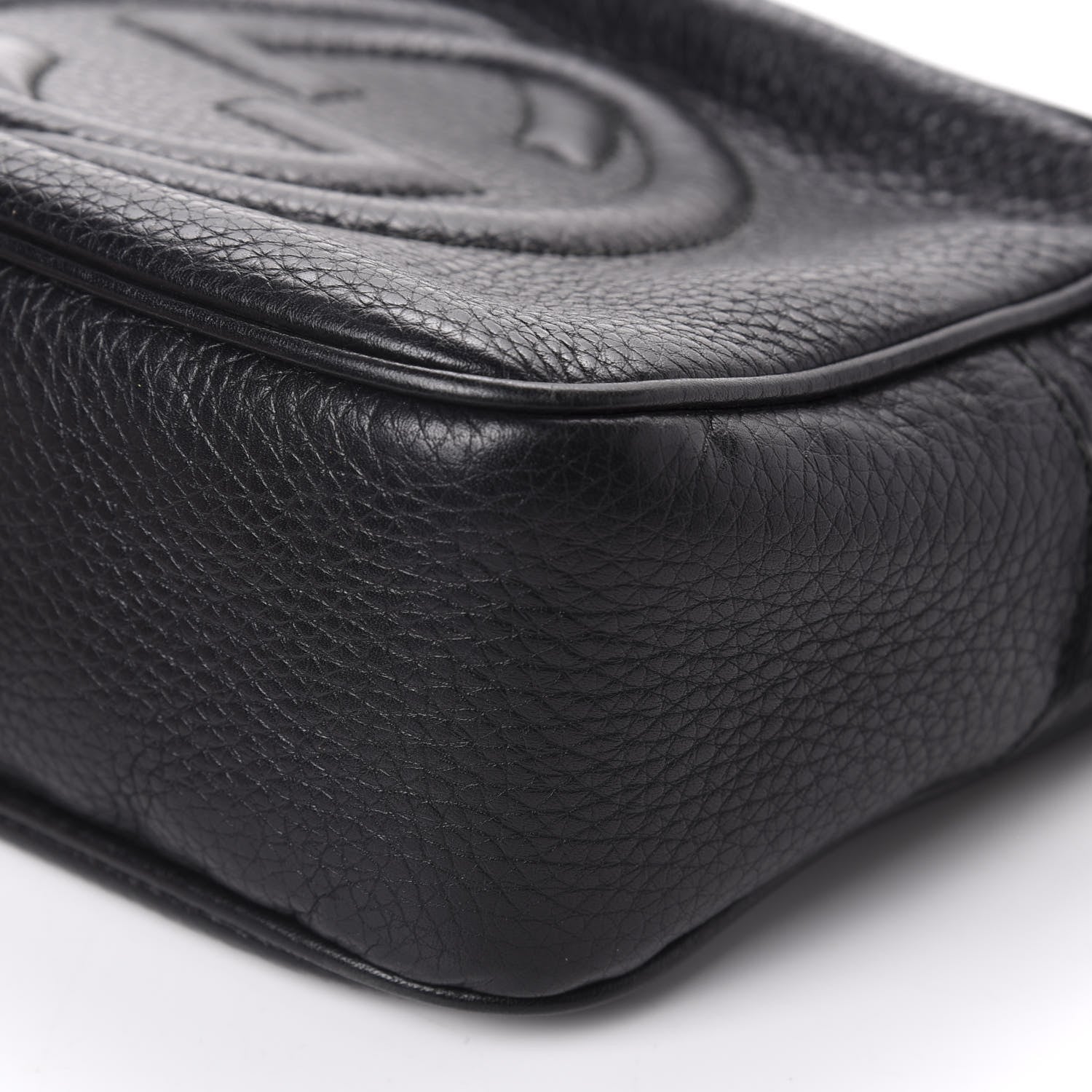 Gucci Pebbled Calfskin Small Soho Disco Bag Black 7 of 10