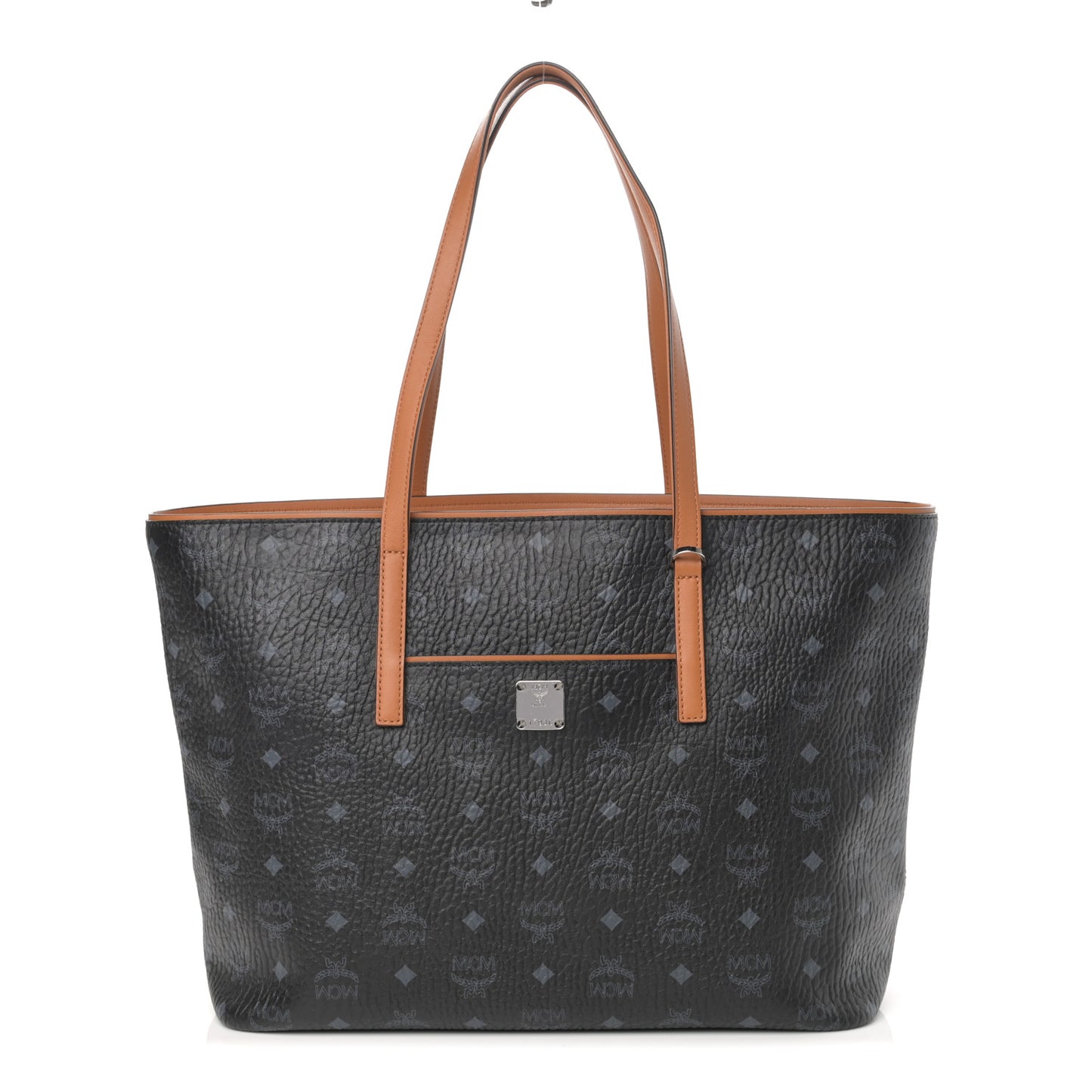 Visetos Medium Anya Shopper Tote Black