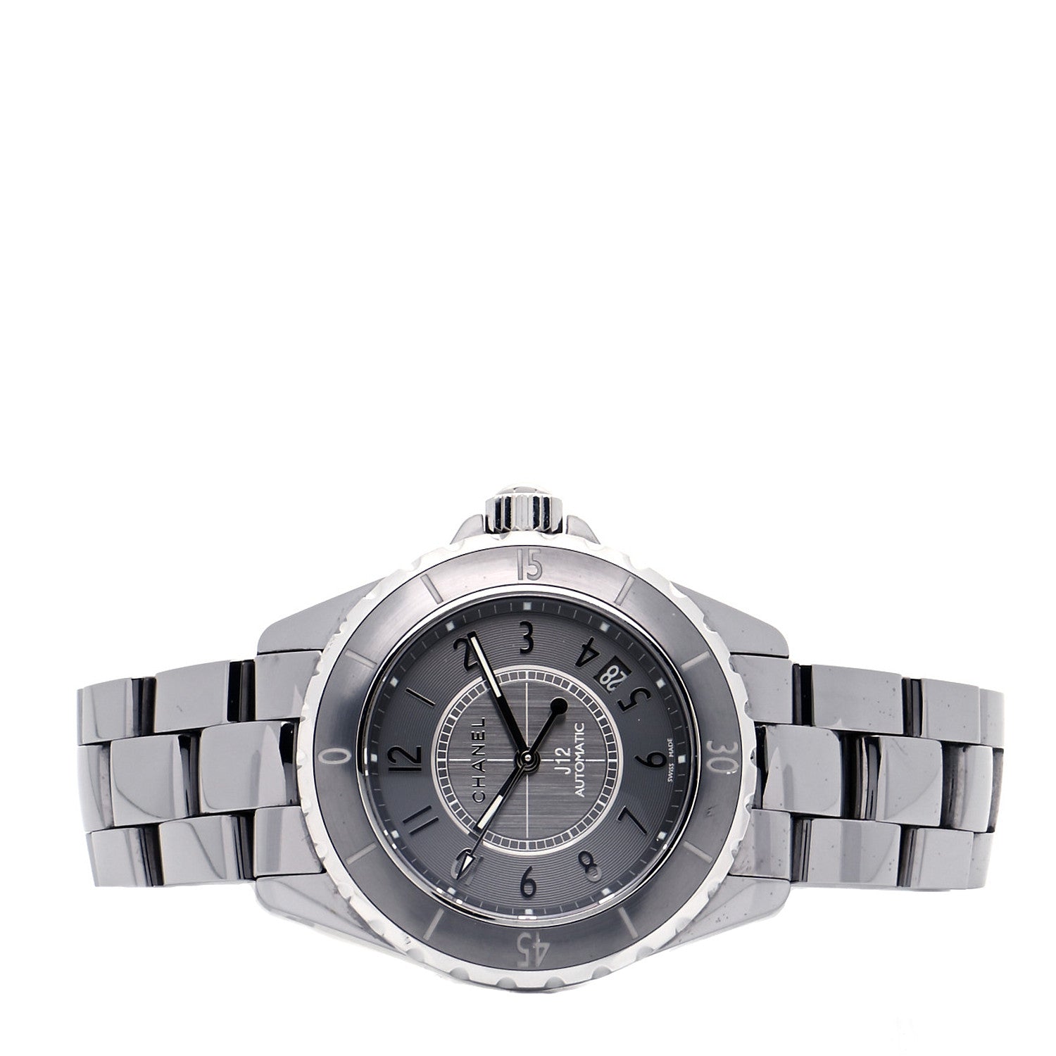 Chanel Titanium Ceramic 38mm J12 Chromatic Automatic Watch 2 of 4