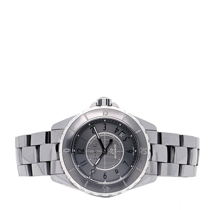Chanel Titanium Ceramic 38mm J12 Chromatic Automatic Watch 2 of 4