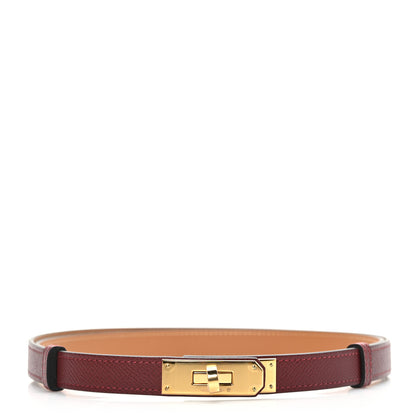 Hermes Epsom Kelly Belt Rouge H 1 of 4
