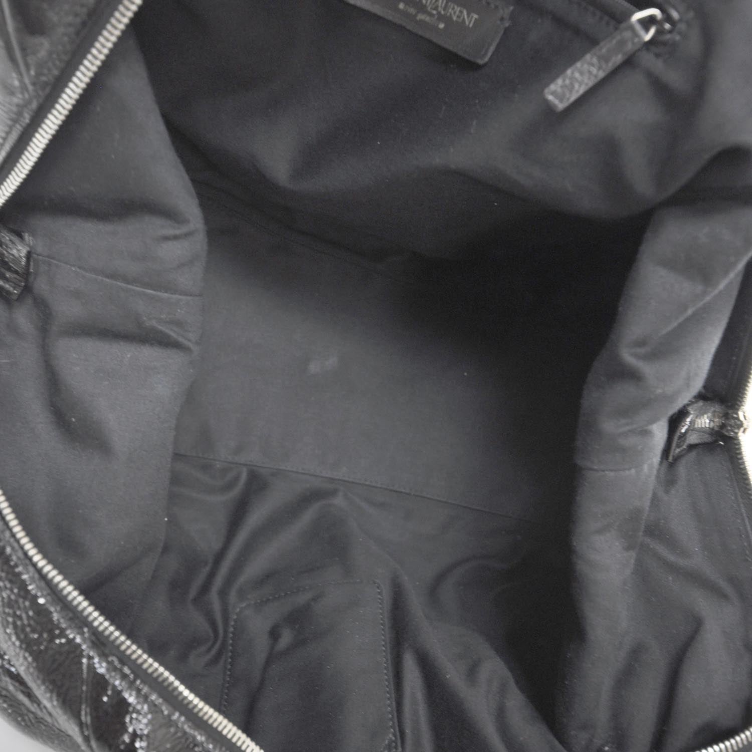 Saint Laurent Patent Easy Sac Black 6 of 9