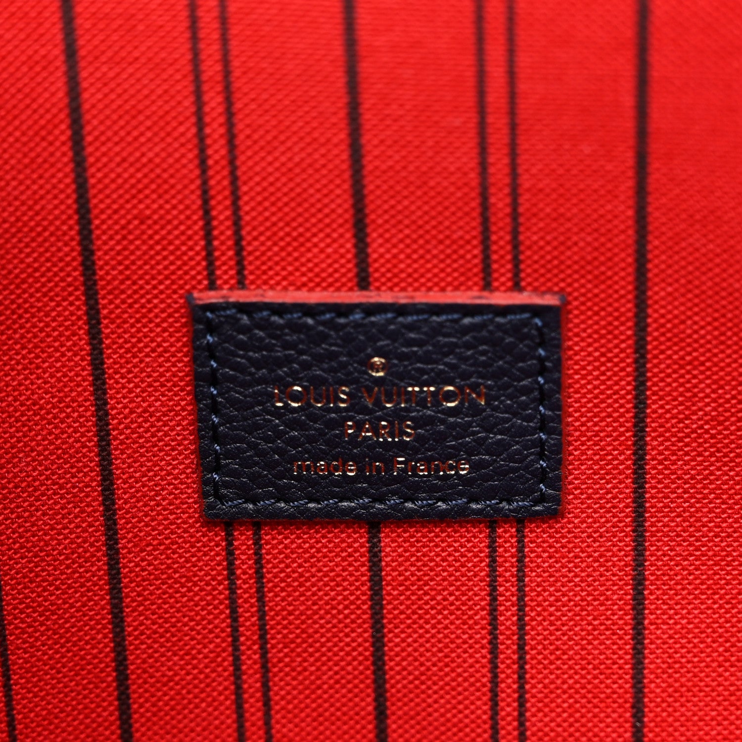 Louis Vuitton Empreinte Pochette Metis Marine Rouge 6 of 10