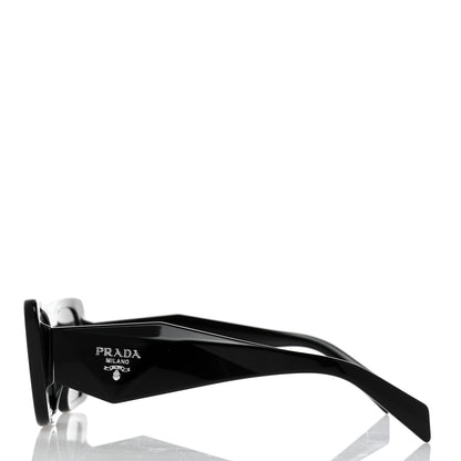 Prada Acetate Symbole Sunglasses SPR 08Y Black 3 of 8