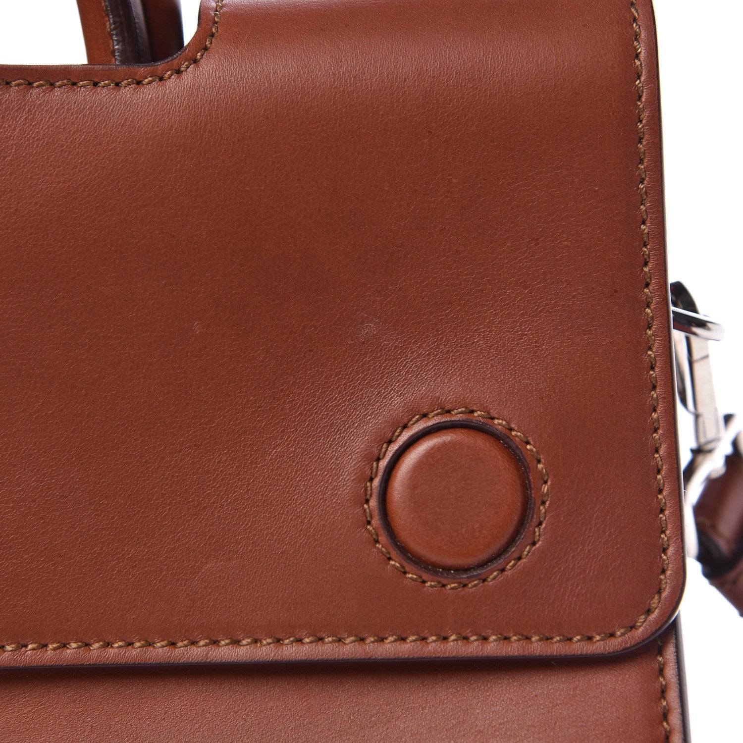 Christian Dior Smooth Calfskin Medium Diorever Flap Brown 11 of 13