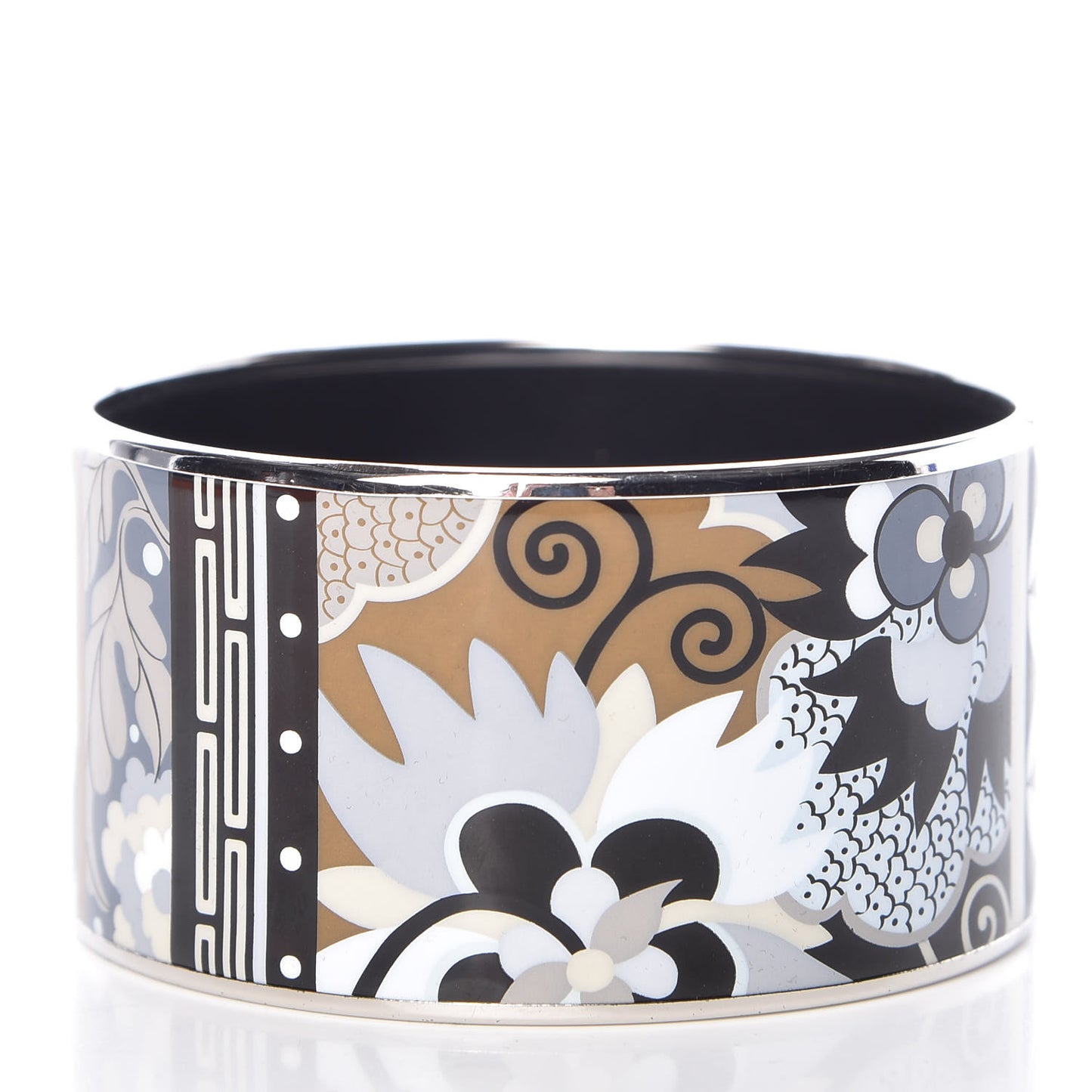 Enamel Printed Extra Wide Bracelet 70