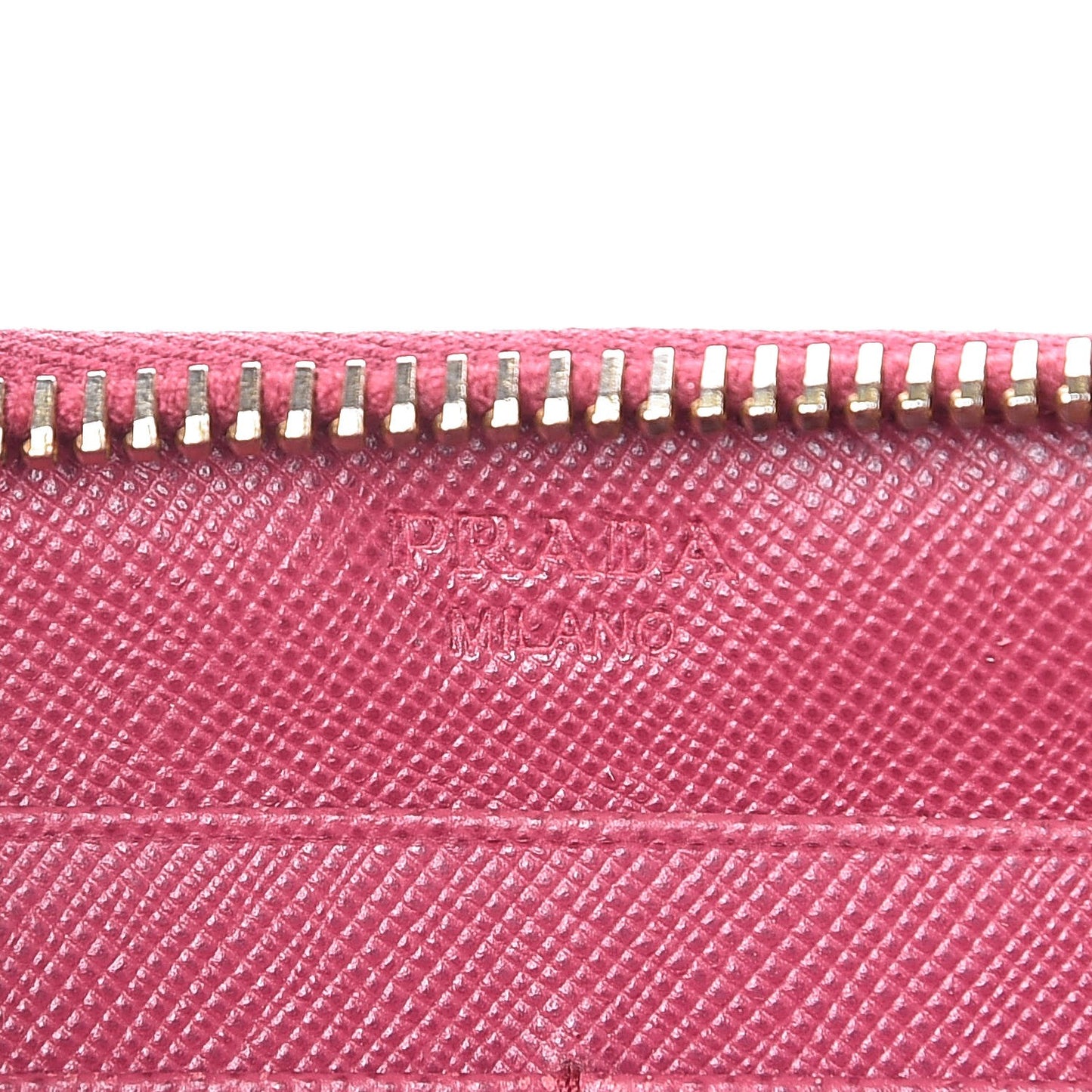Saffiano Zip Around Wallet Peonia