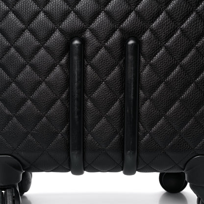 Chanel Calfskin Quilted Coco Case Trolley Black 11 of 13