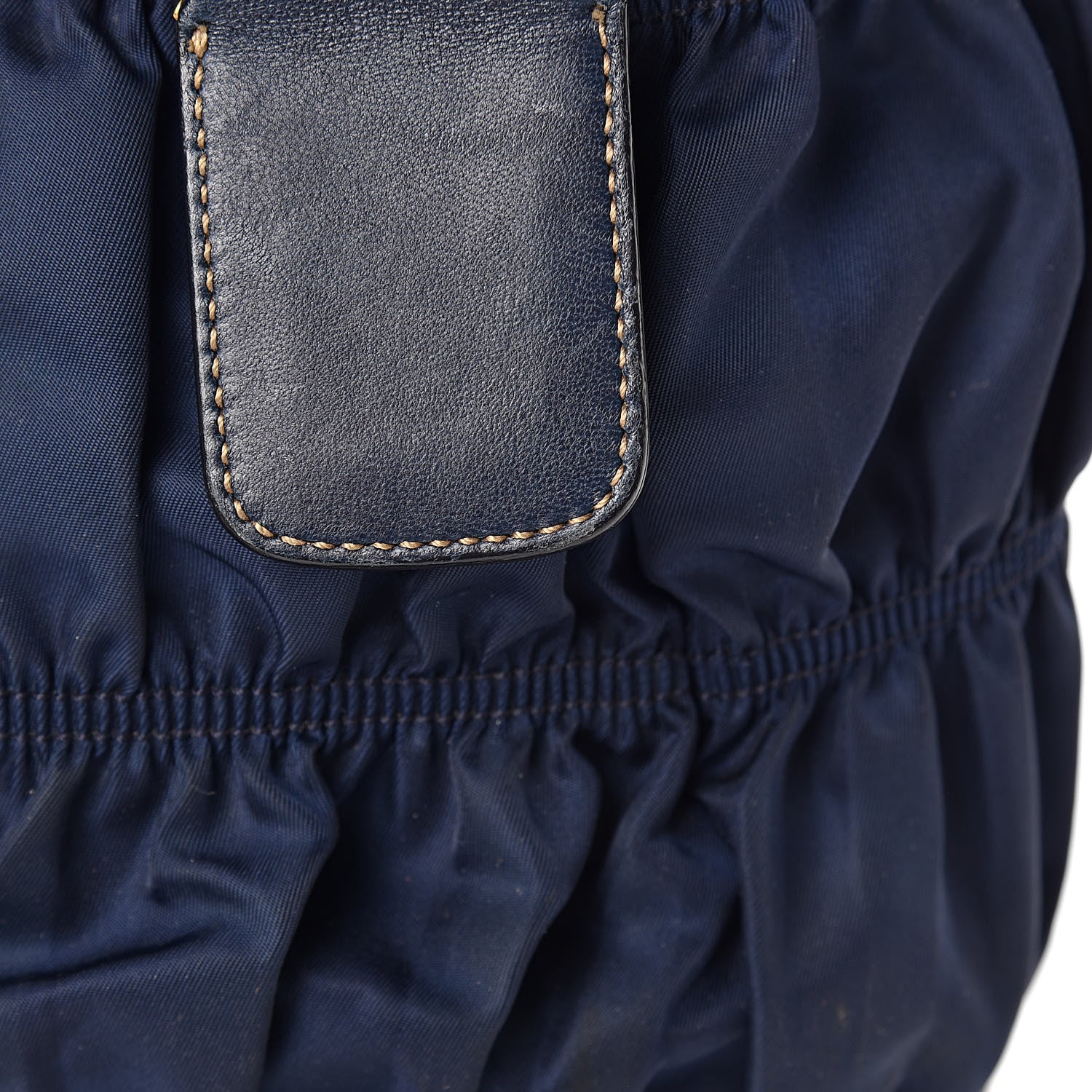 Prada Tessuto Nylon Gaufre Tote Bleuette 14 of 16