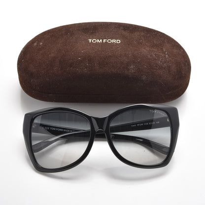 Tom Ford Carli Oversize Square Cateye Sunglasses TF295 Black 8 of 8