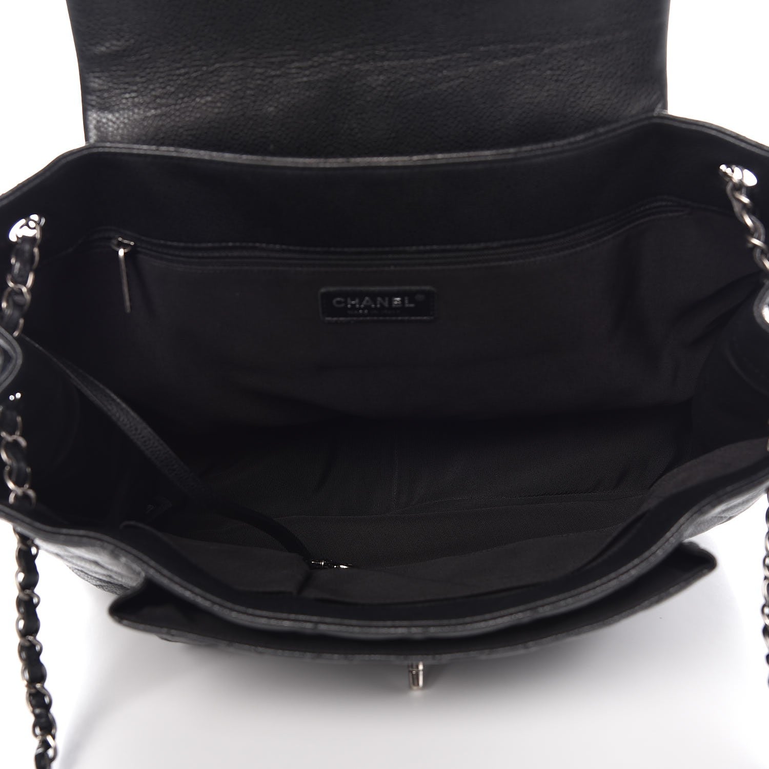 Chanel Caviar Quilted Flap Tote Black 5 of 12