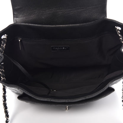 Chanel Caviar Quilted Flap Tote Black 5 of 12