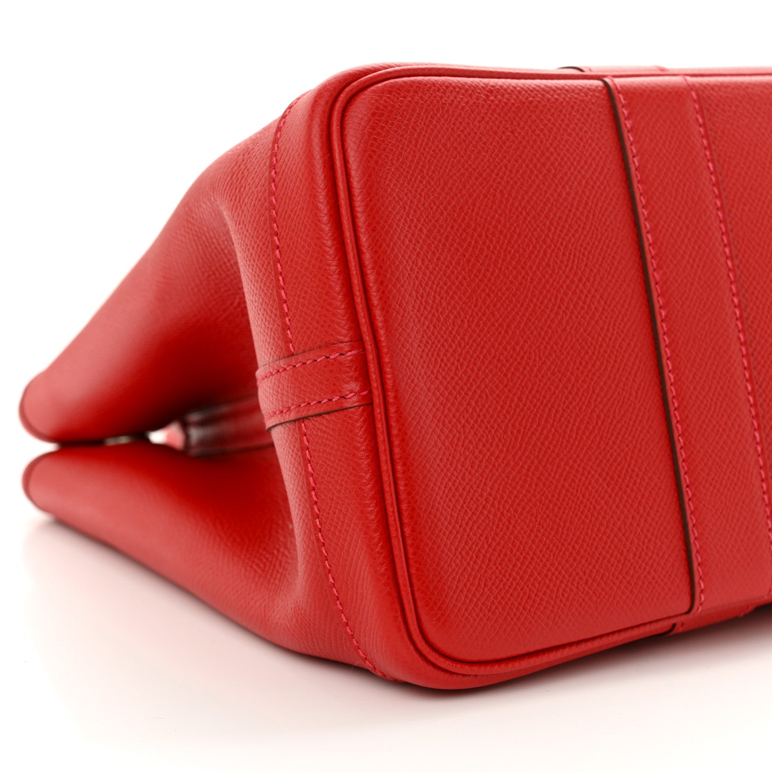 Hermes Epsom Garden Party 30 TPM Rouge Casaque 8 of 9