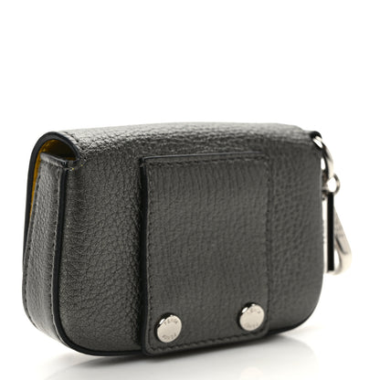 Fendi Cuoio Romano Lux Nano Baguette Charm Graphite 2 of 6