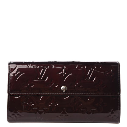 Louis Vuitton Vernis Sarah Wallet Amarante 1 of 11