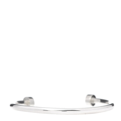 Tiffany Sterling Silver Return to Narrow Circle Edge Cuff Bracelet 3 of 5