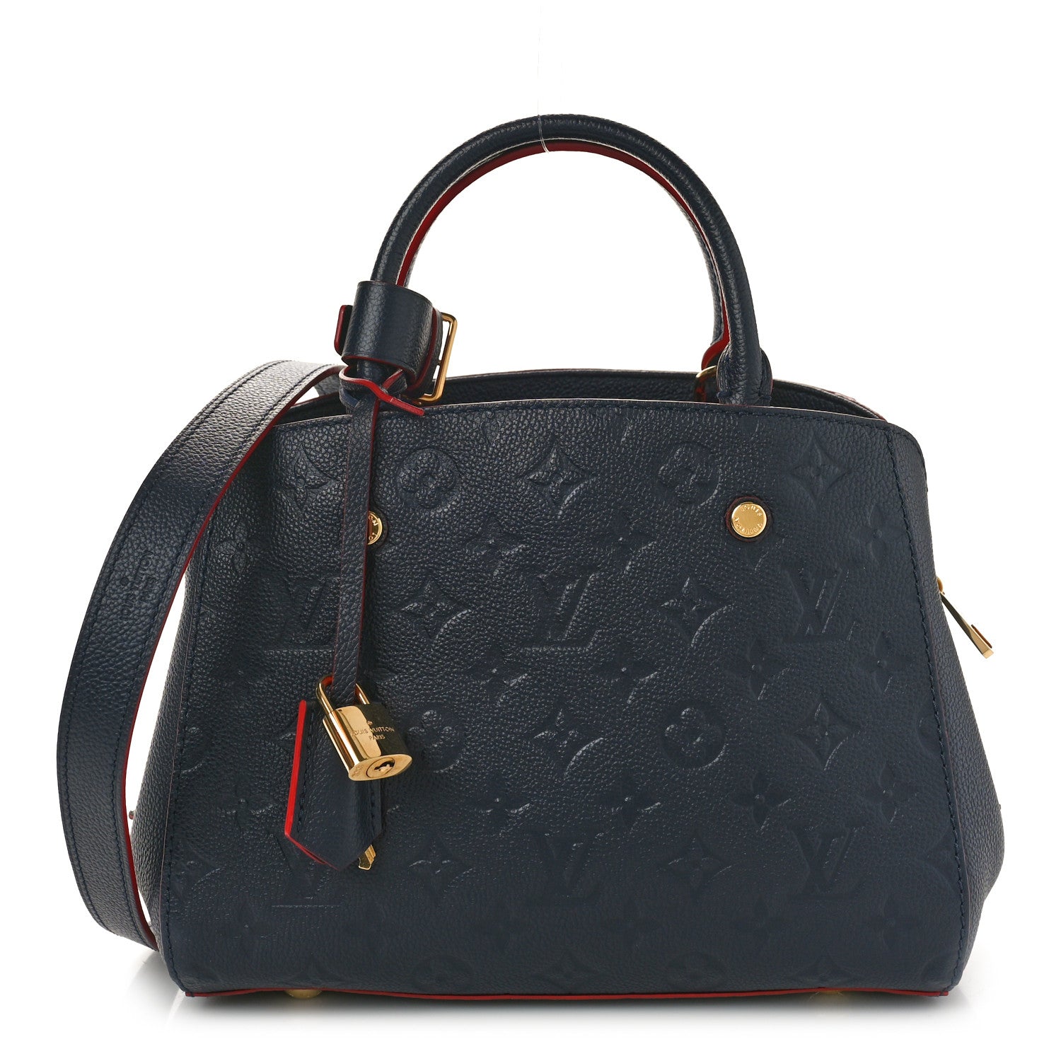 Louis Vuitton Empreinte Montaigne BB Marine Rouge 1 of 9