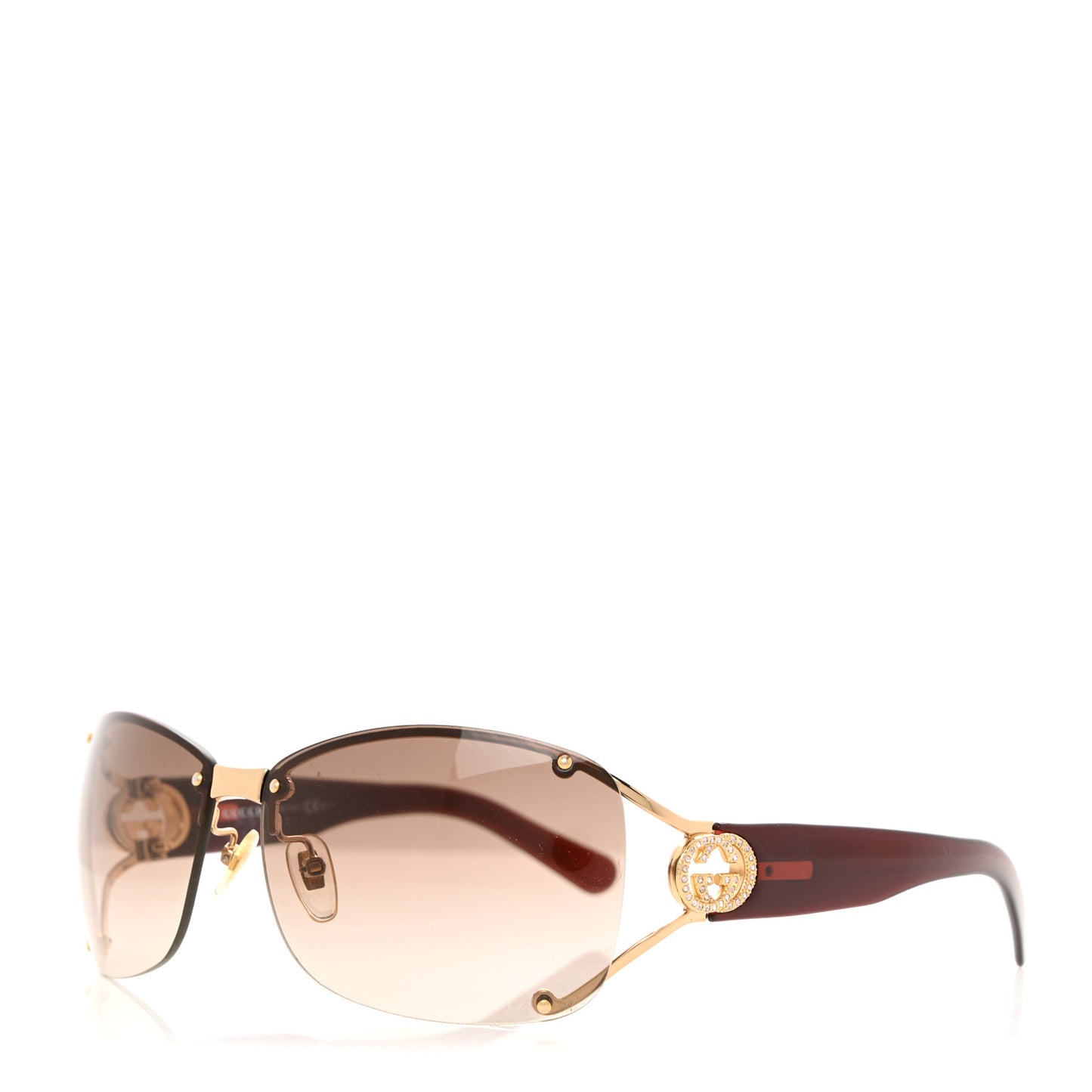 Crystal GG 2820/F/S Sunglasses Brown