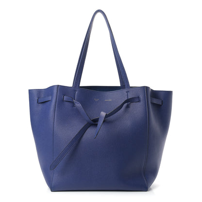 Celine Soft Grained Calfskin Small Belt Cabas Phantom Indigo 1 of 10