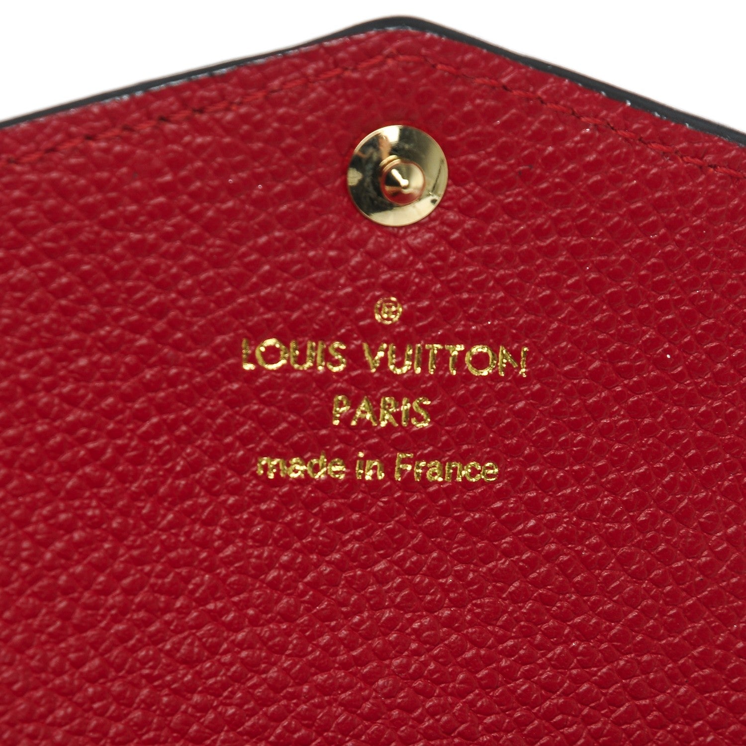 Louis Vuitton Empreinte Key Pouch Cherry 6 of 7
