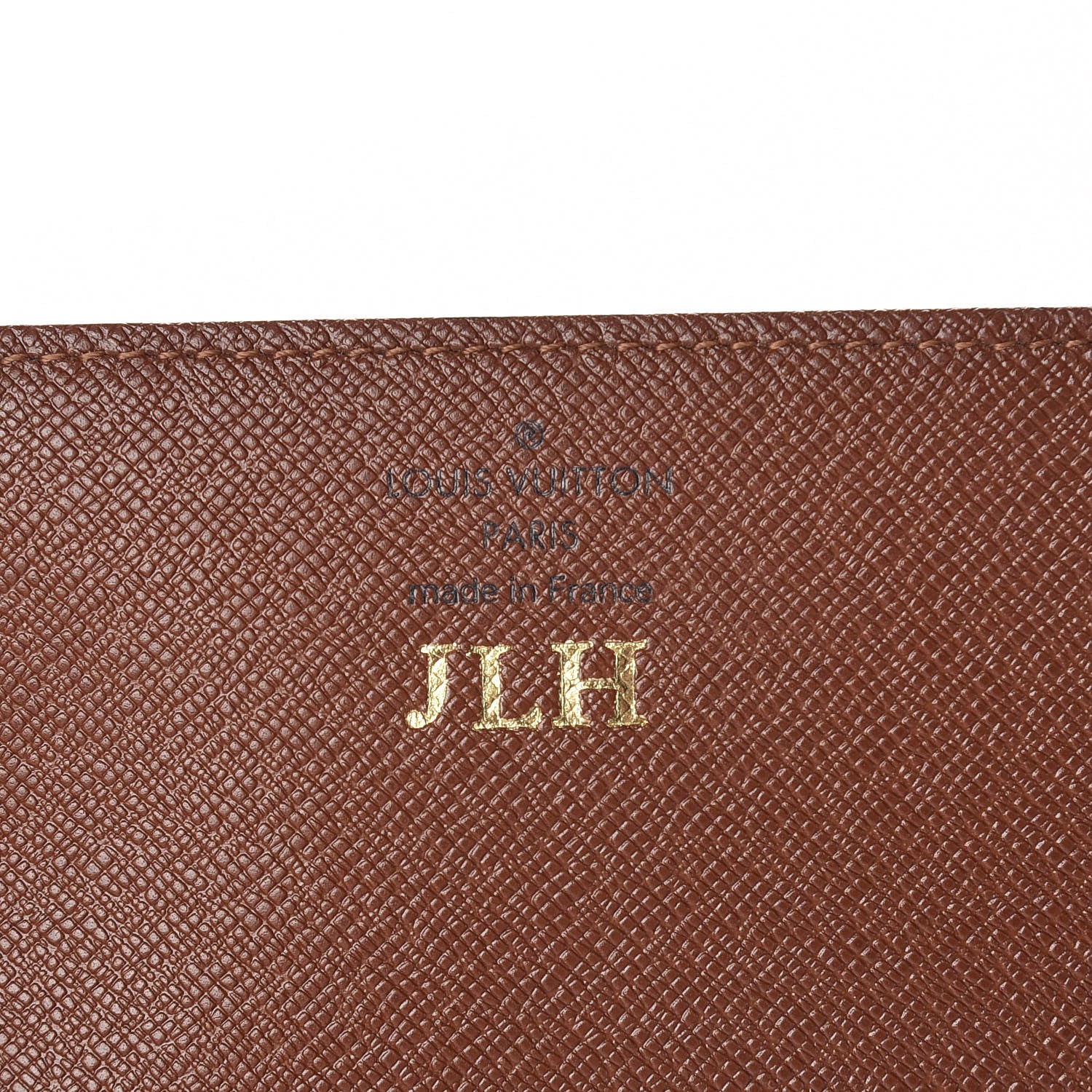 Louis Vuitton Monogram Simple Checkbook Holder Wallet 8 of 10