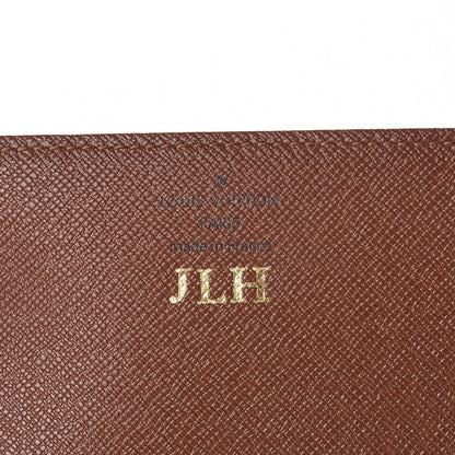 Louis Vuitton Monogram Simple Checkbook Holder Wallet 8 of 10