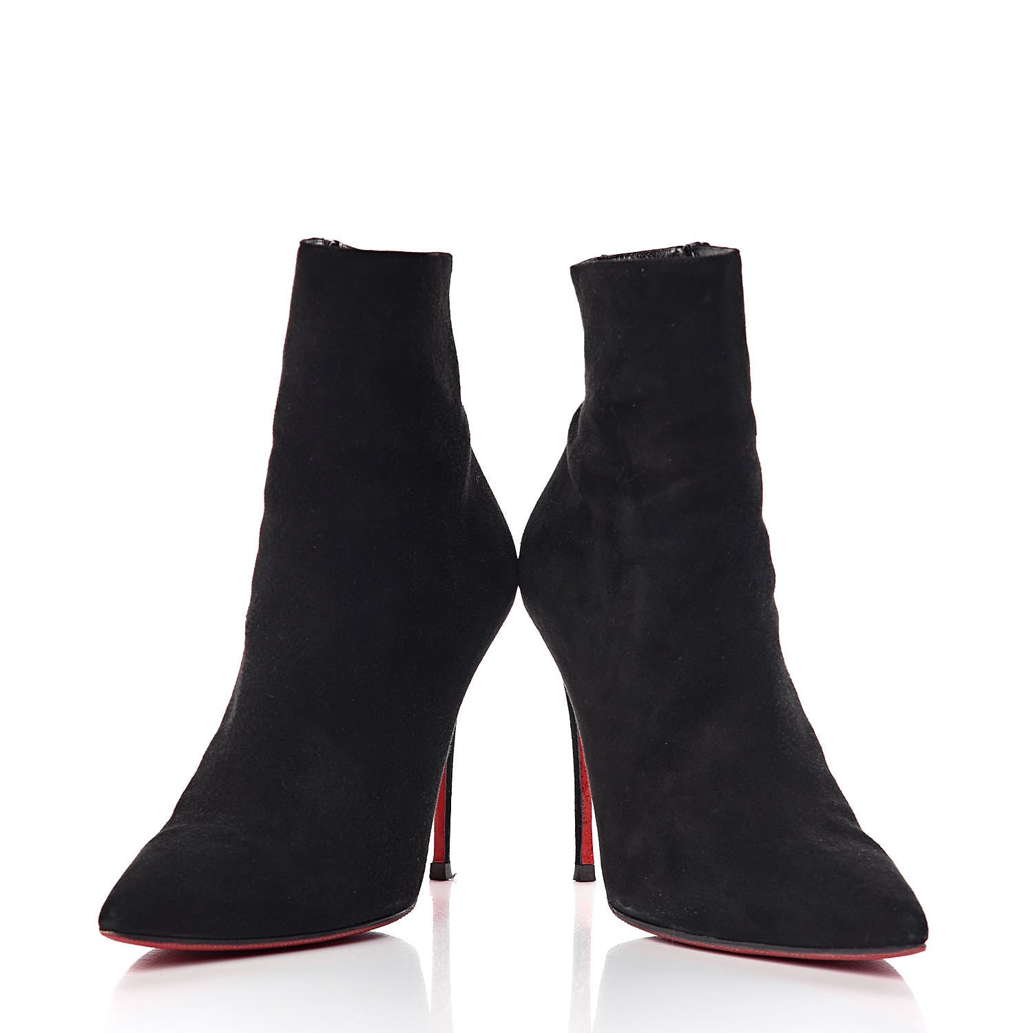 Christian Louboutin Suede So Kate Booty 100 Ankle Boots 38 Black 6 of 11