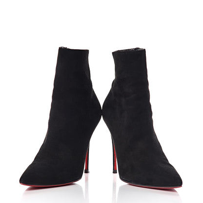 Christian Louboutin Suede So Kate Booty 100 Ankle Boots 38 Black 6 of 11