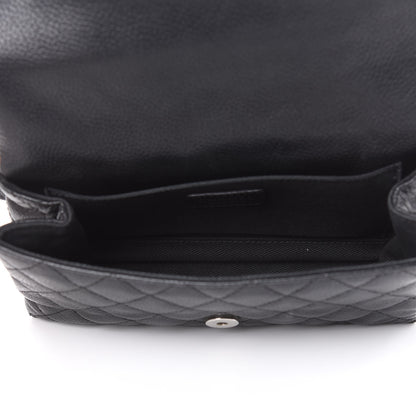 Chanel Grained Calfskin Quilted 2.55 Reissue Flap Belt Bag Clutch Black 5 of 17
