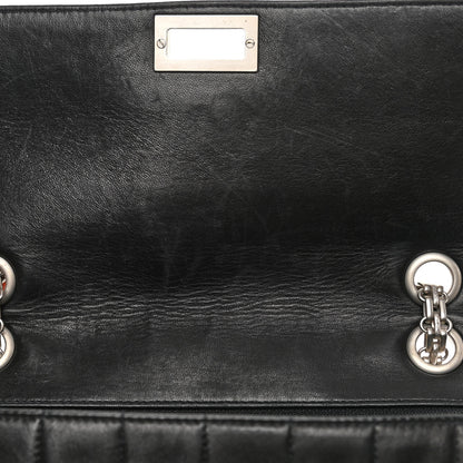 Chanel Lambskin Chocolate Bar Mademoiselle Flap Black 14 of 16