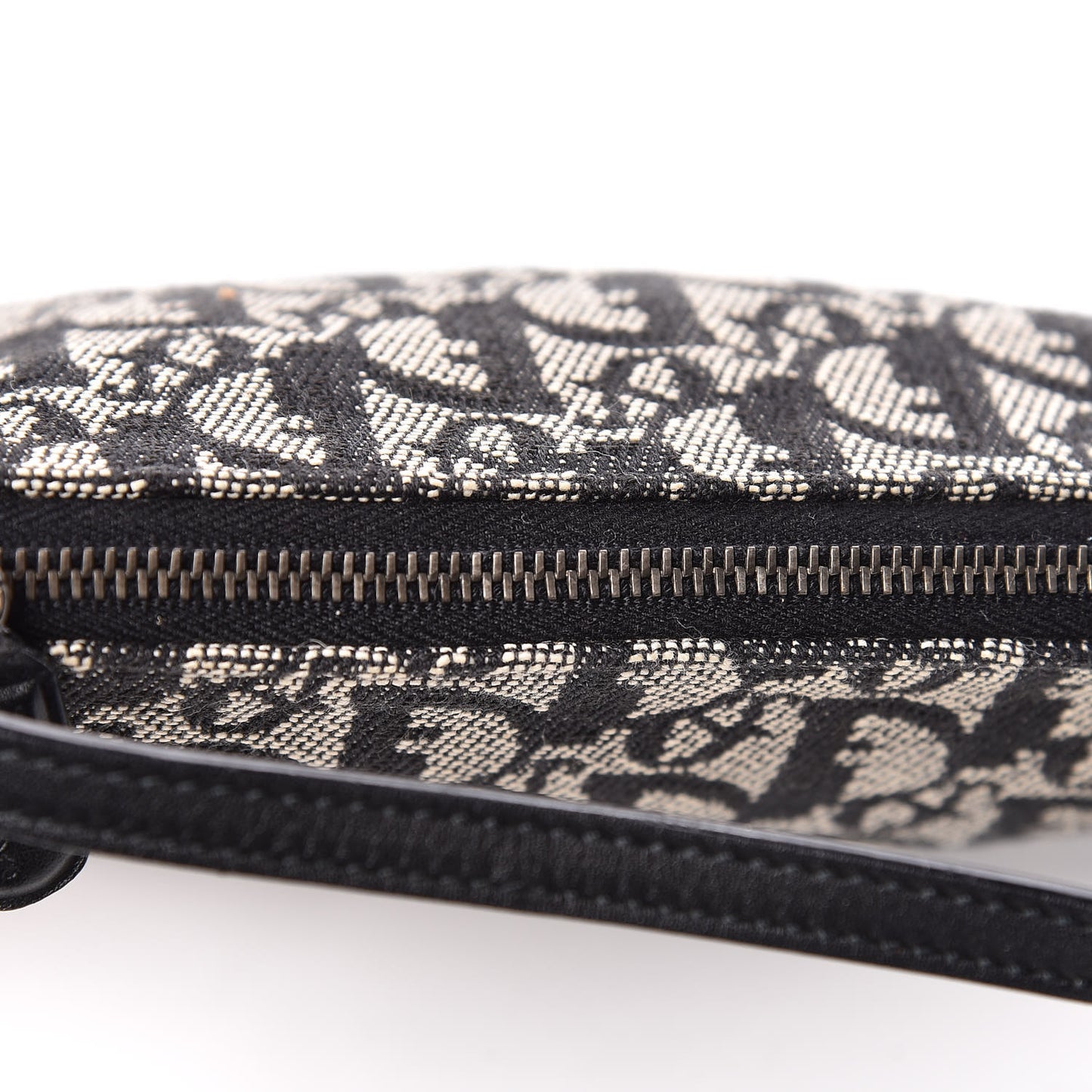 Monogram Mini Saddle Pochette Black