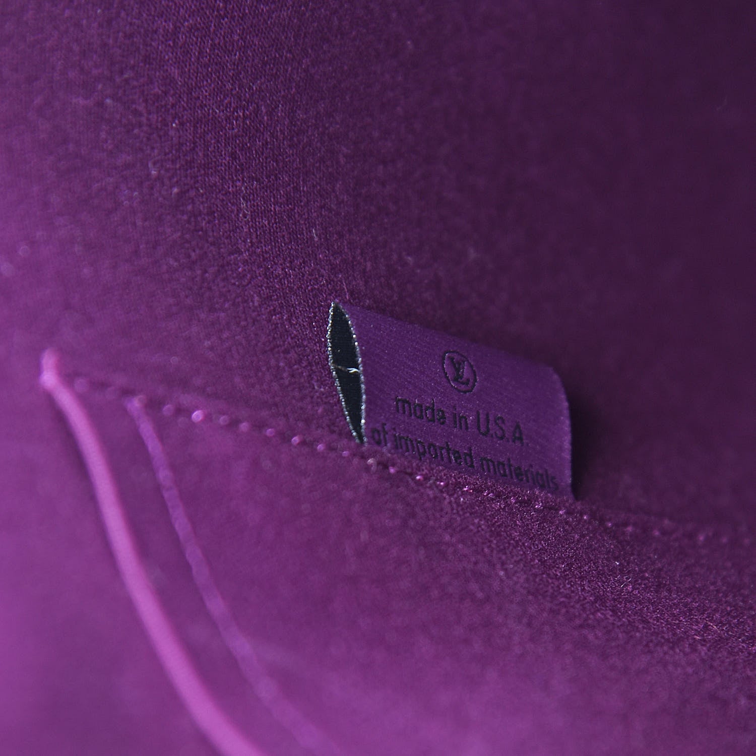 Louis Vuitton Vernis Alma MM Amethyste 7 of 10