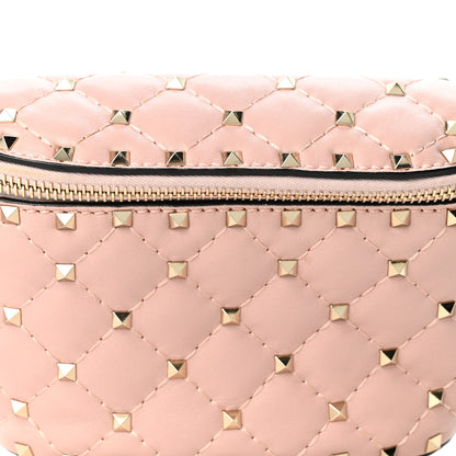 Valentino Garavani Lambskin Rockstud Spike Belt Bag 85 Water Rose 6 of 9