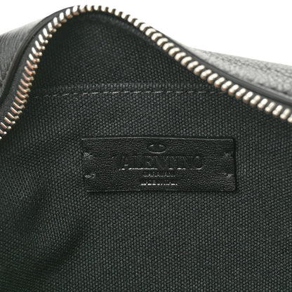 Valentino Garavani Calfskin Mens VLogo Belt Bag Black White 6 of 9
