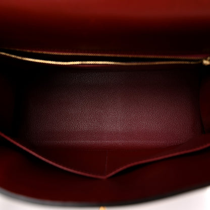 Hermes Box Kelly Retourne 28 Rouge H 5 of 12