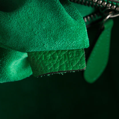Celine Drummed Calfskin Micro Luggage Mint 7 of 8
