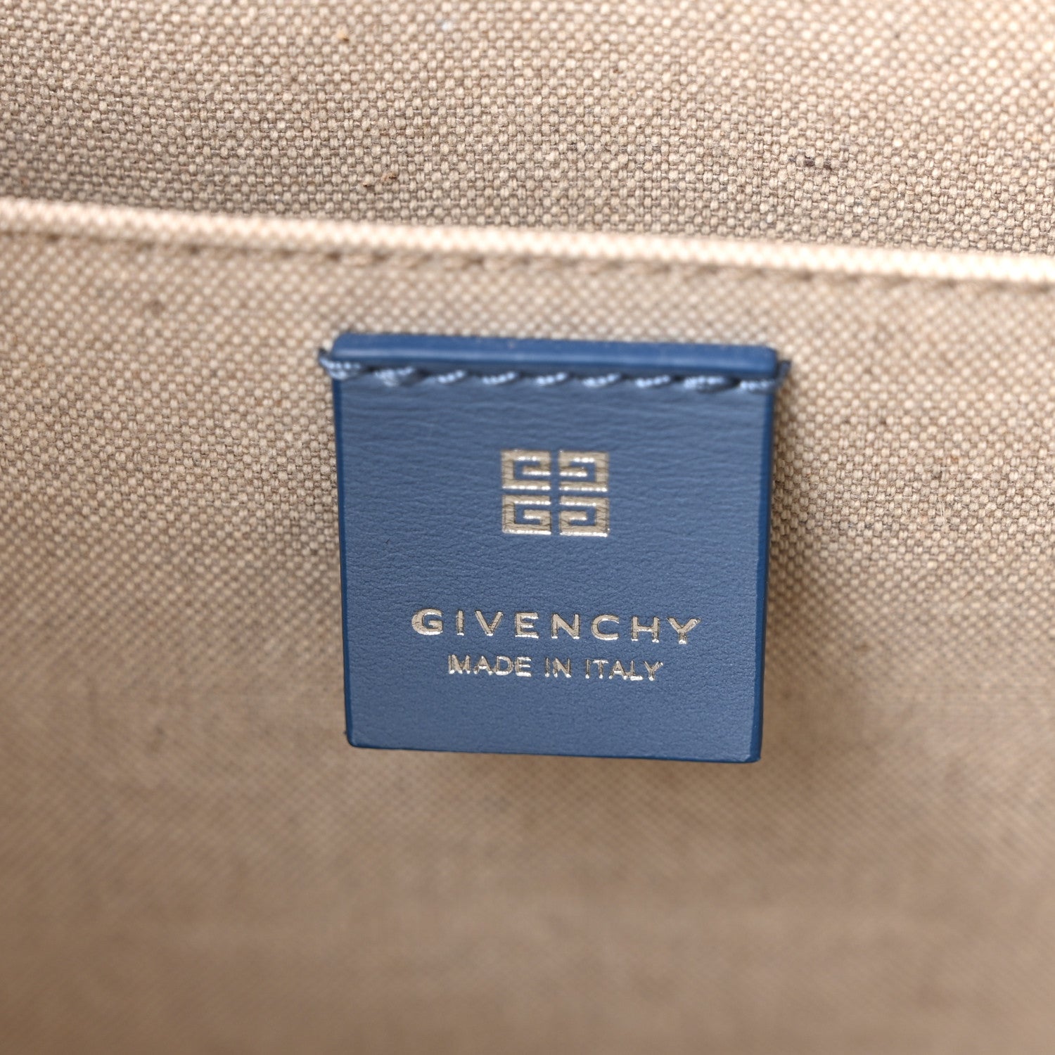 Givenchy Denim 4G Medium Chain Tote Blue 6 of 10