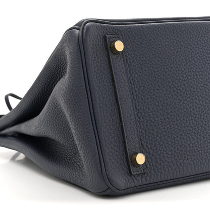 Hermes Togo Birkin 30 Bleu Nuit 10 of 10