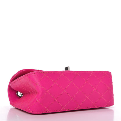 Chanel Goatskin Quilted 2.55 Reissue Mini Flap Fluorescent Pink 5 of 12