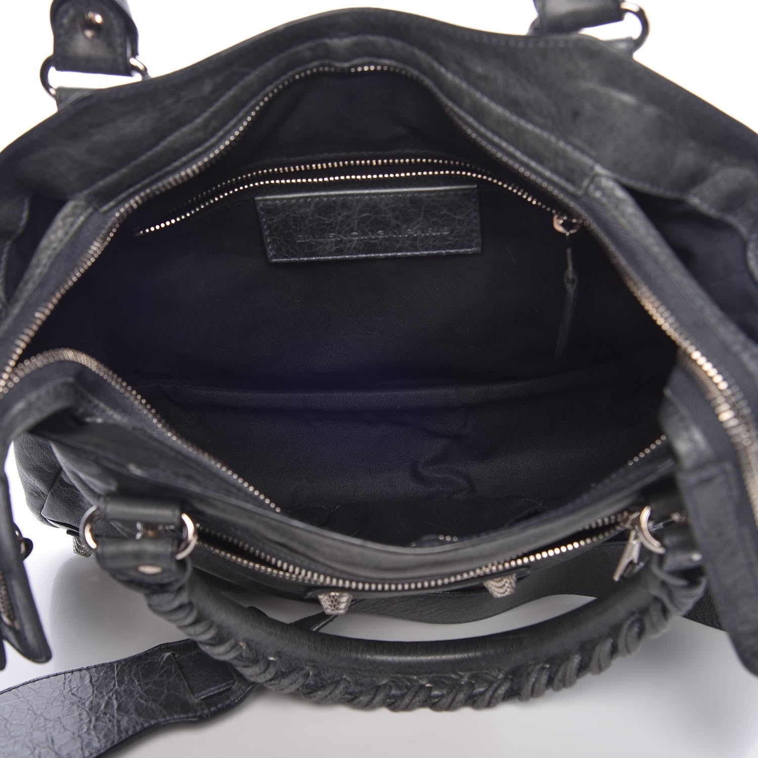 Balenciaga Agneau Giant 12 Silver Hardware Town Anthracite 6 of 10