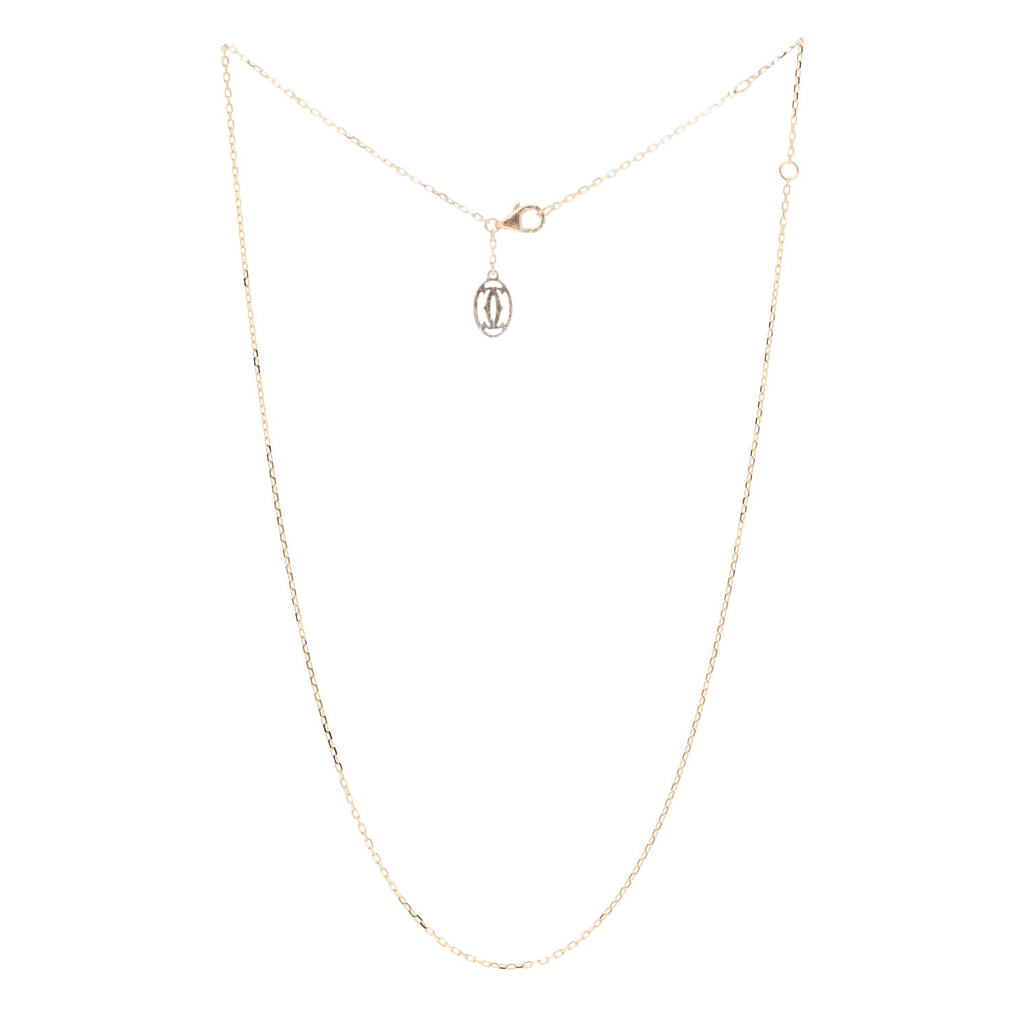 Cartier 18K Yellow Gold Chain Necklace 3 of 6
