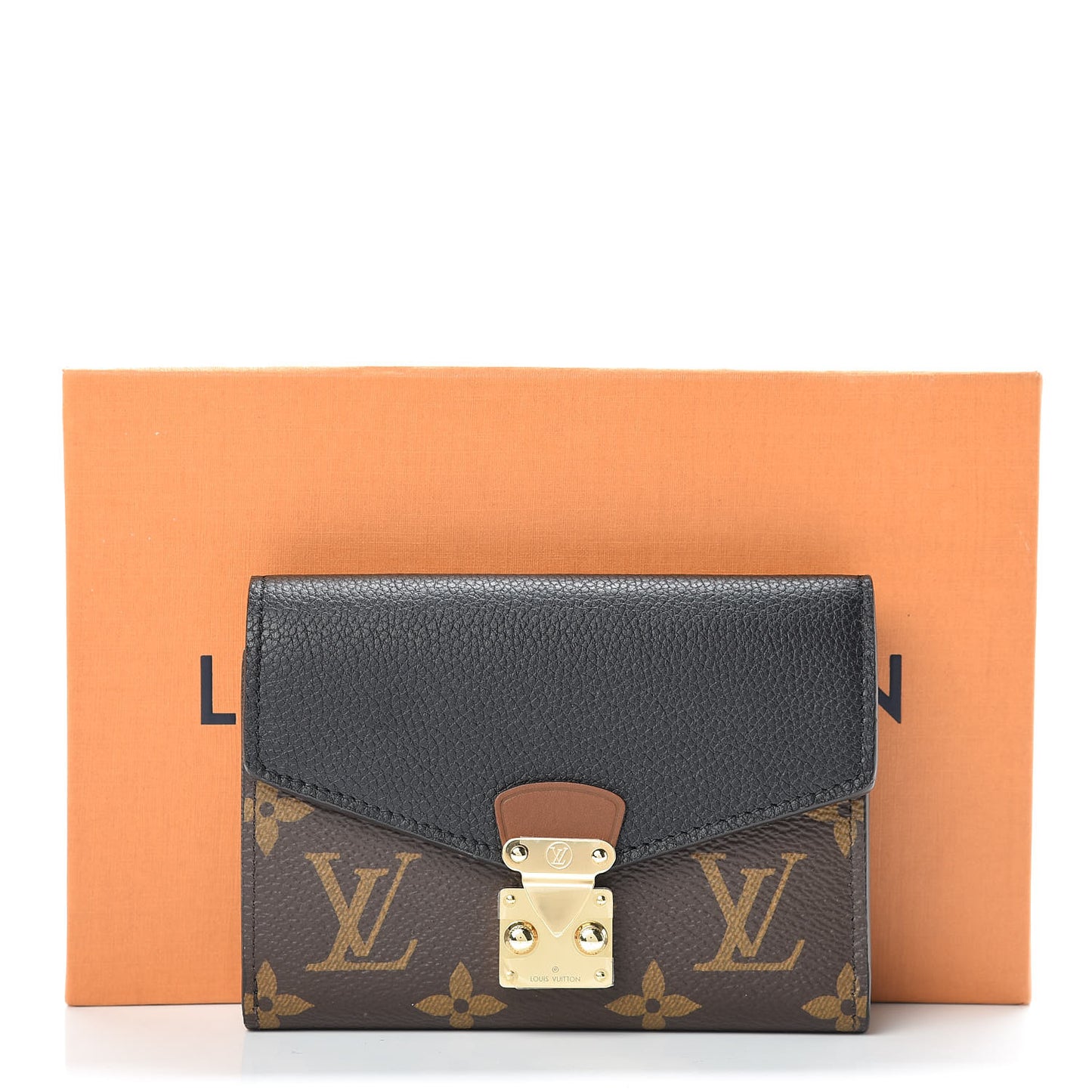 Monogram Pallas Compact Wallet NM Black