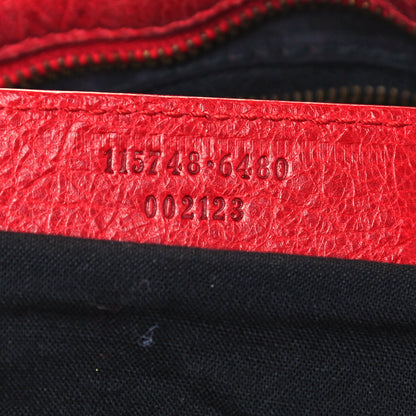 Balenciaga Agneau Classic Hardware City Rouge Coquelicot 7 of 15