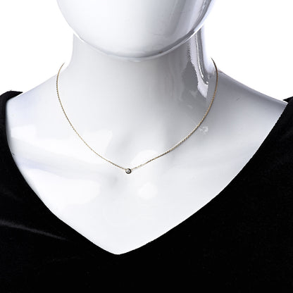 Cartier 18K Yellow Gold Diamond XS D'Amour Pendant Necklace 2 of 6