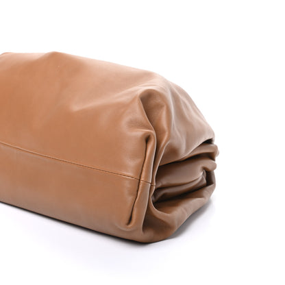 Bottega Veneta Smooth Butter Calf The Pouch Oversized Clutch Cammello 8 of 8