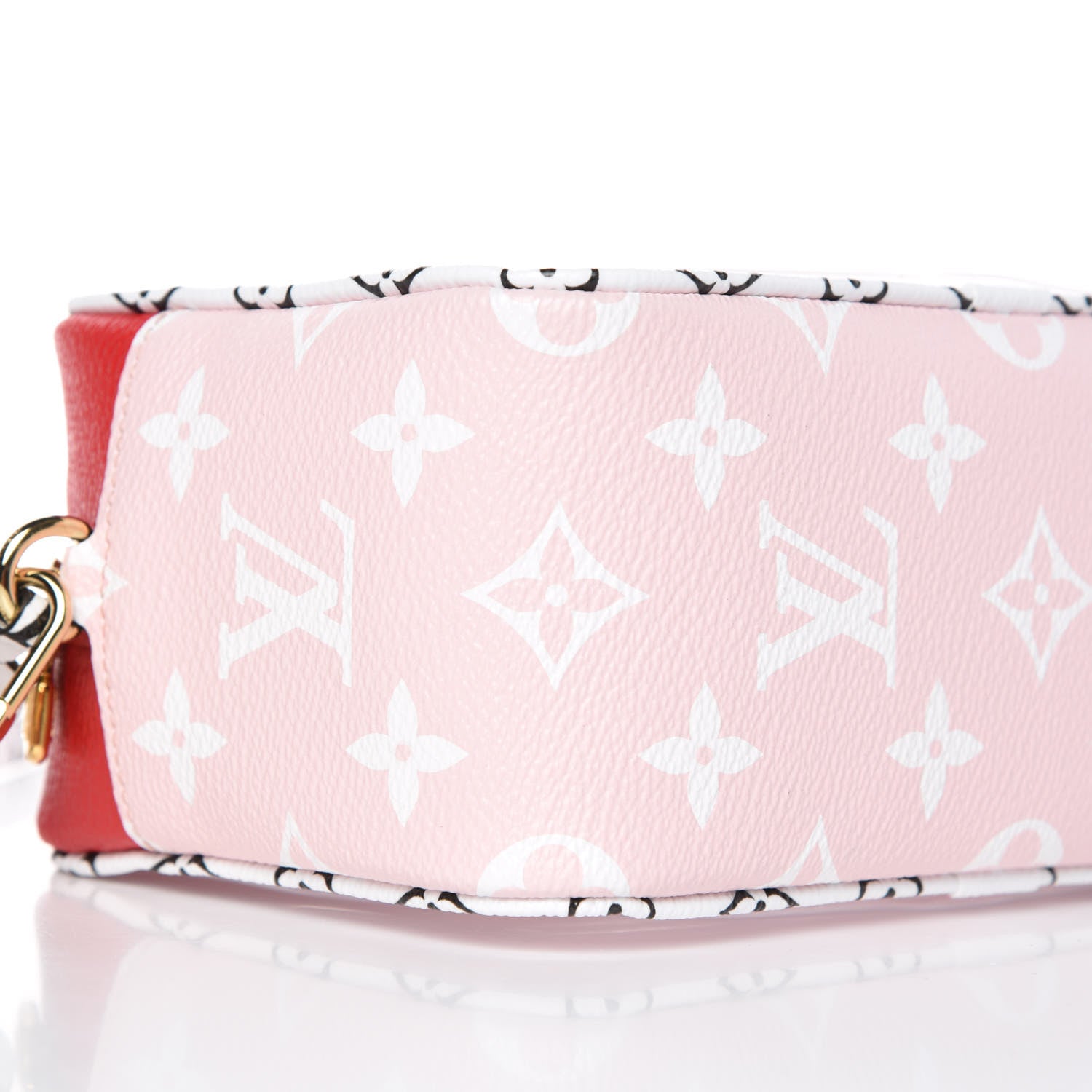 Louis Vuitton Monogram Giant Beach Pouch Rouge 5 of 8