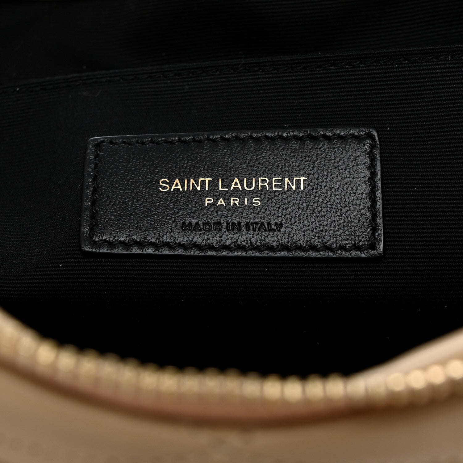 Saint Laurent Lambskin Monogram Medium Sade Puffer Taupe 7 of 9