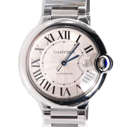 Cartier Stainless Steel 42mm Ballon Bleu De Automatic Watch 1 of 5