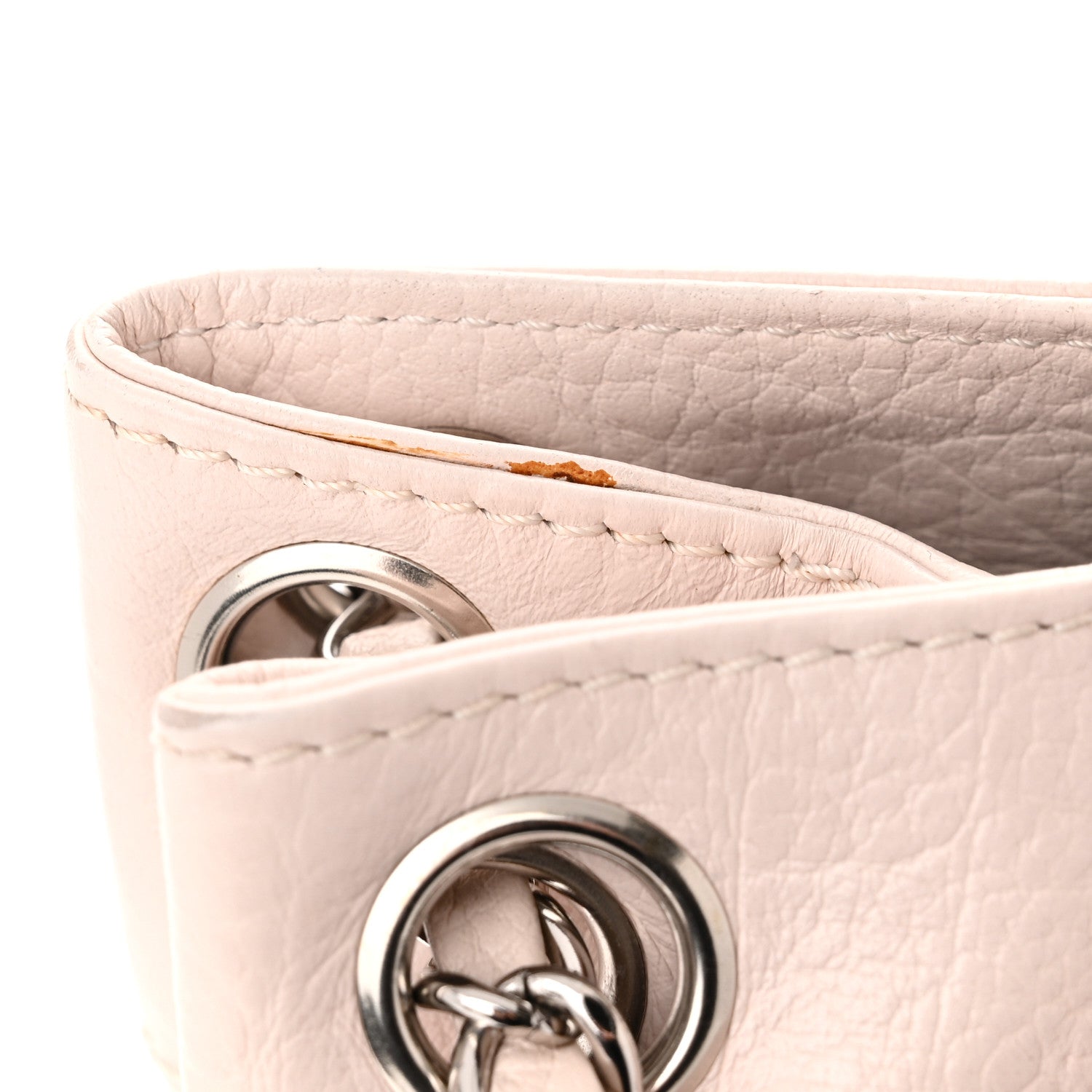 Chanel Calfskin Mademoiselle Shoulder Bag Light Pink 14 of 15
