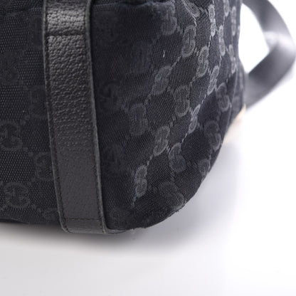 Gucci Monogram Medium Abbey Shoulder Bag Black 19 of 19